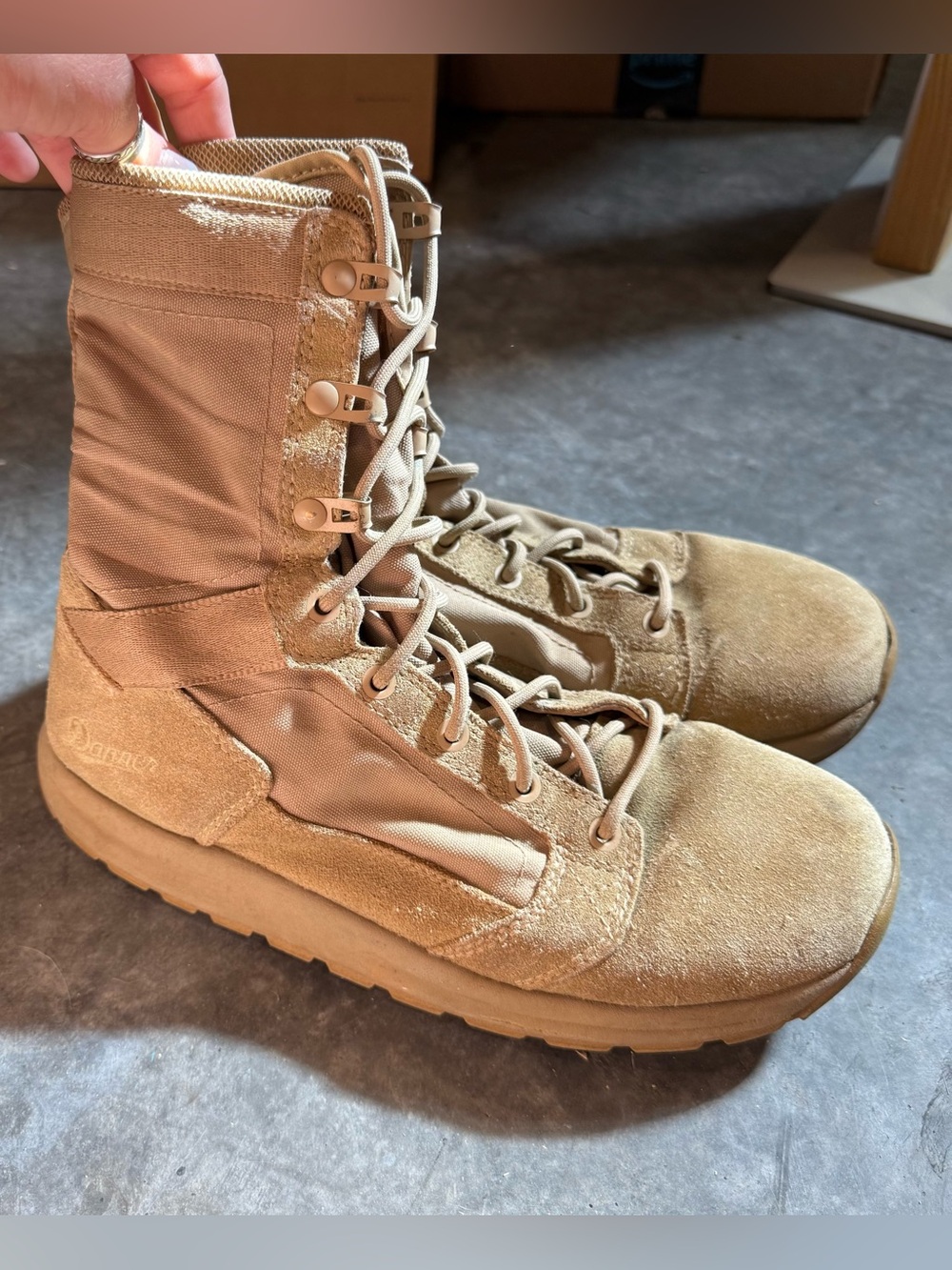 Danner Coyote Brown Tactical Lace-Up Boots